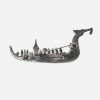 Siam Silver Dragonboat brooch siam silver jewelry
