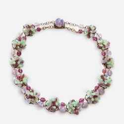louis rousellet necklace, purple necklace