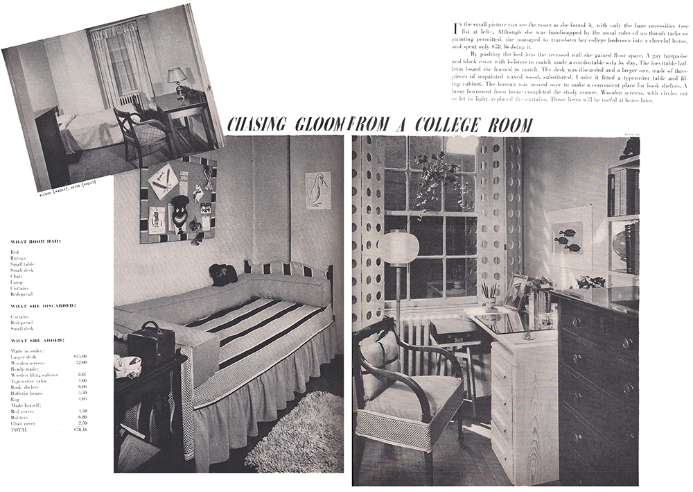 1940s Dorm Room