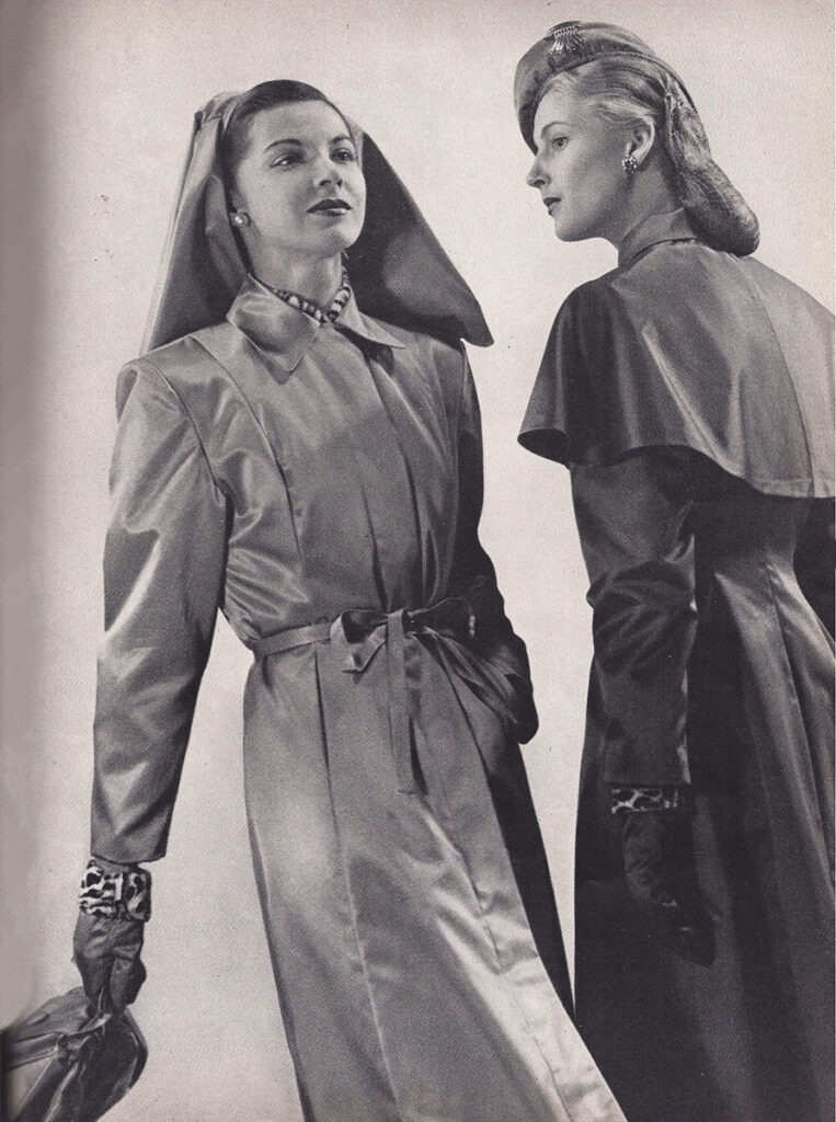 1940s raincoats