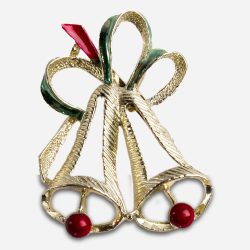 Christmas Bells brooch