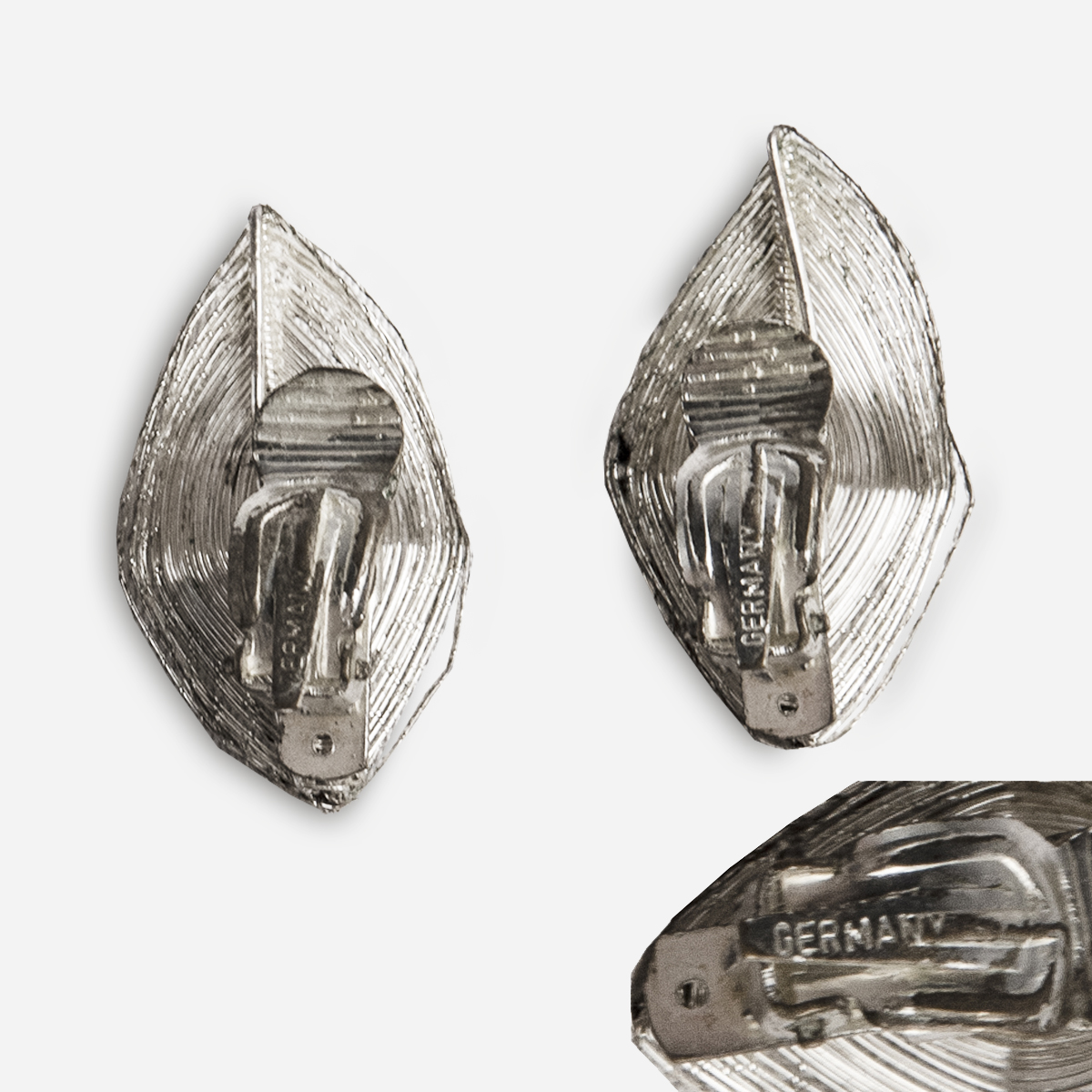 german silver earrings