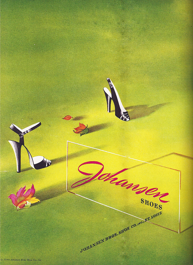 Johansen shoes advertisment