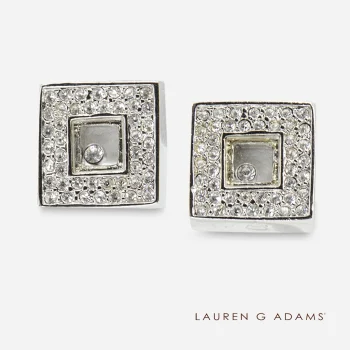 Lauren G Adams signed earrings