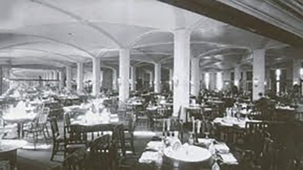 the tea room at the historic The Denver store