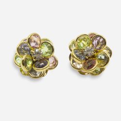 vintage avon floral earrings