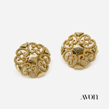 1960s avon precious pretenders collection earrings