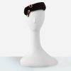 Red Rhinestone cocktail hat