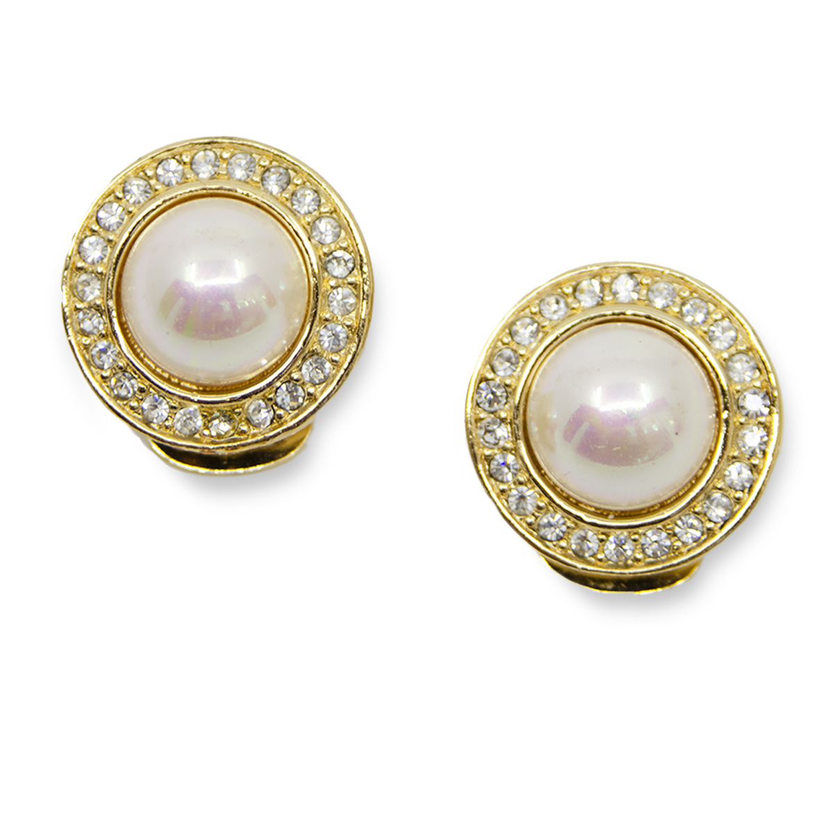 Dior Tribales Earrings Antique GoldFinish Metal with White Resin Pearls   DIOR AU