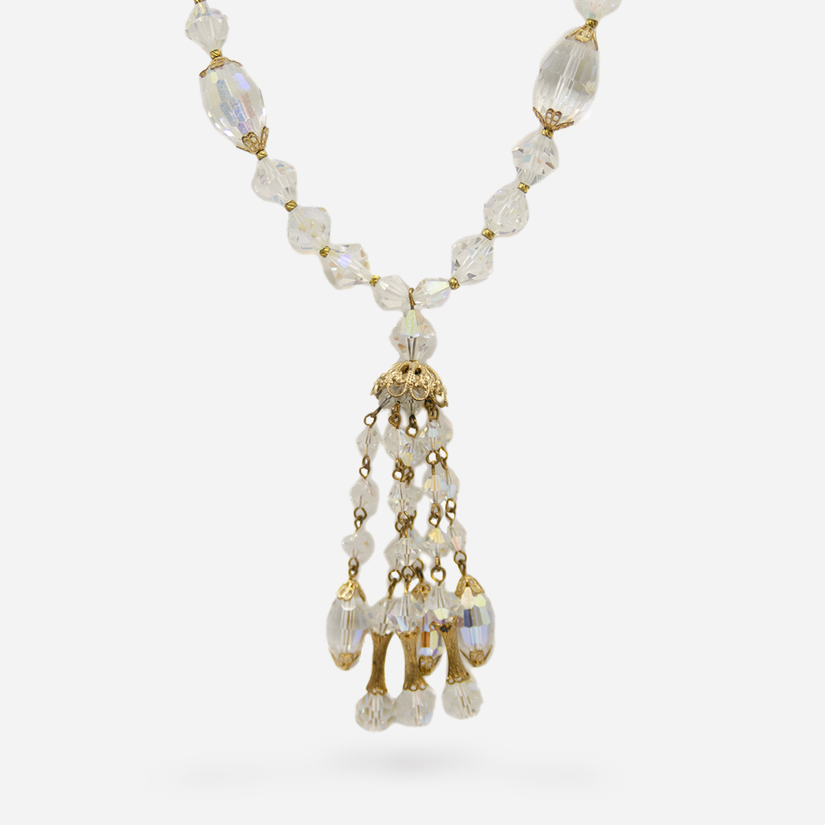 Vintage tassel necklace