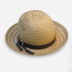 vintage mexican straw hat