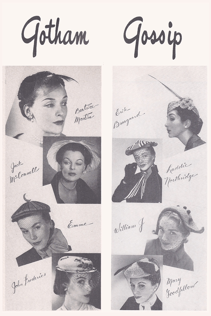 Gotham Gossip Hat Column