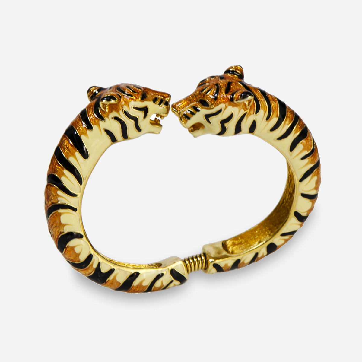 KJL Enamel Tiger Bracelet