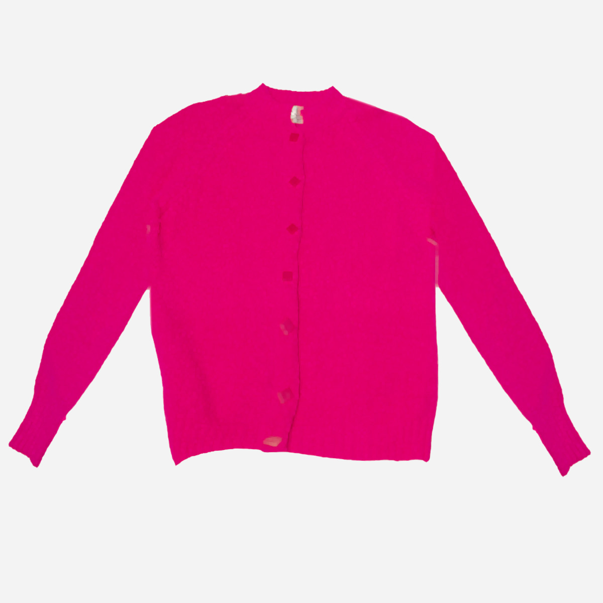 vintage pink knit jacket