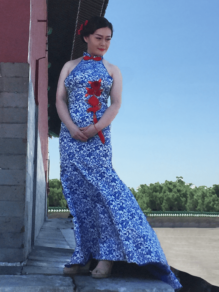 Chinese wedding gown