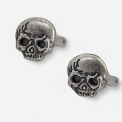 pewter goth cufflinks