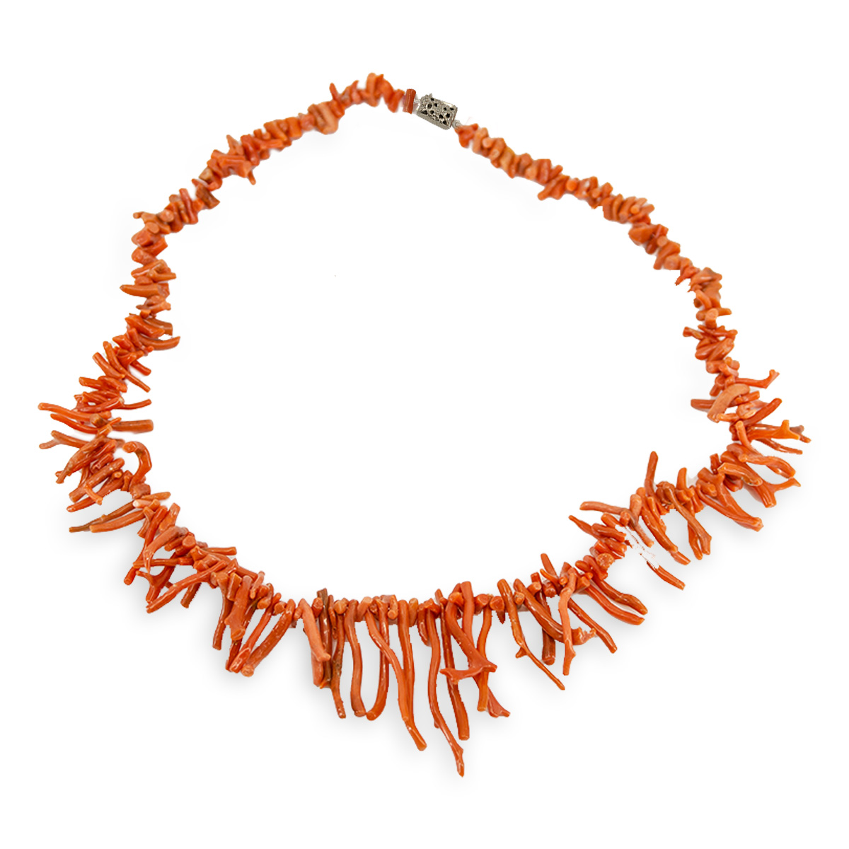vintage branch coral necklace