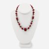 vintage 1930s red necklace vintage 1930s red necklace