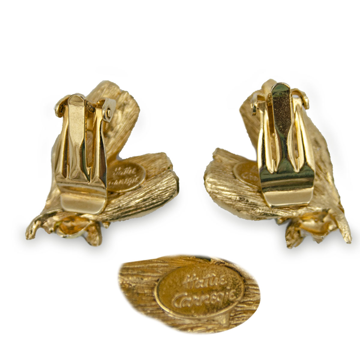 Hattie Carnegie jewelry bee earrings