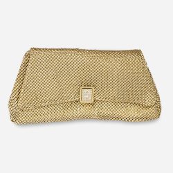 Whiting & Davis Gold Clutch