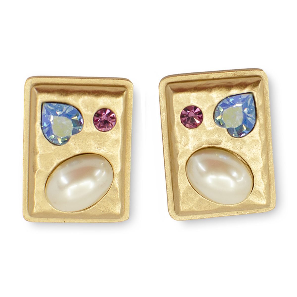 YSL Jeweled earrings