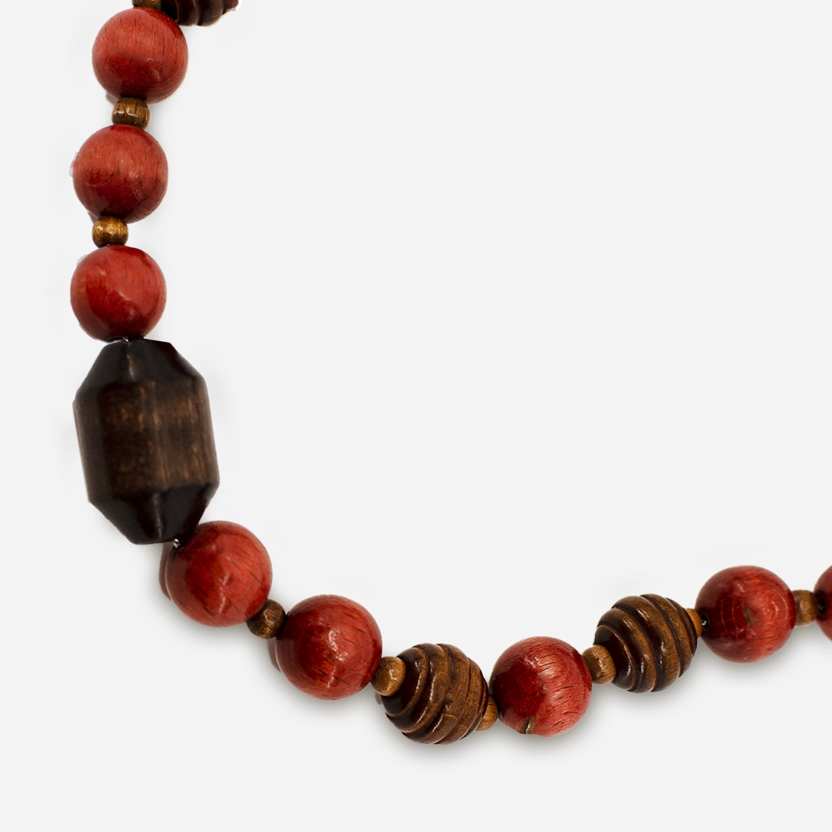 YSL wooden beads, yves saint laurent wooden beads