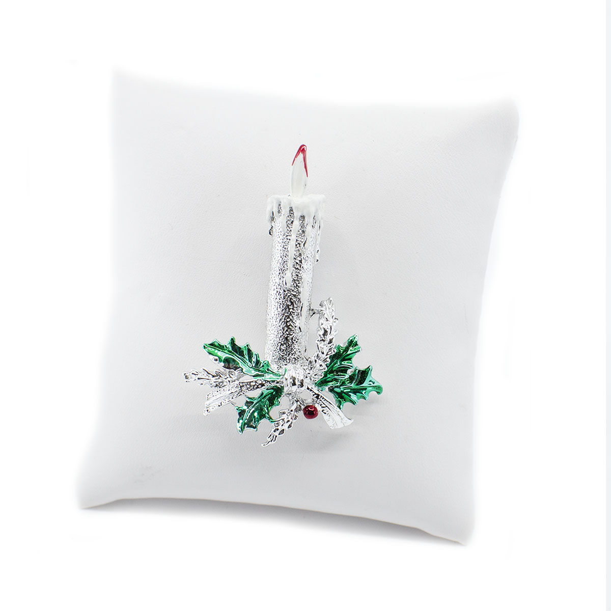 Christmas candle pin