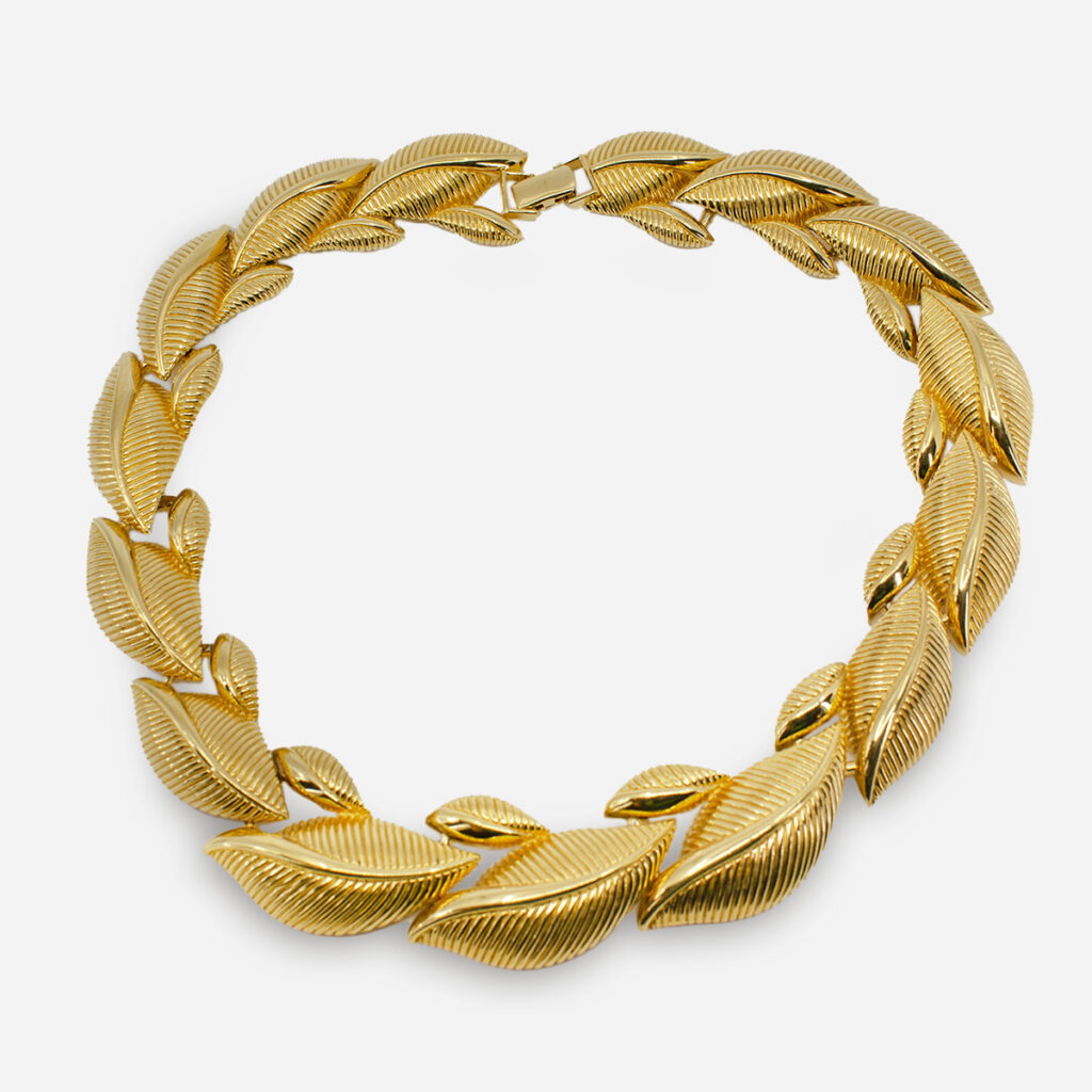 gold Monet necklace
