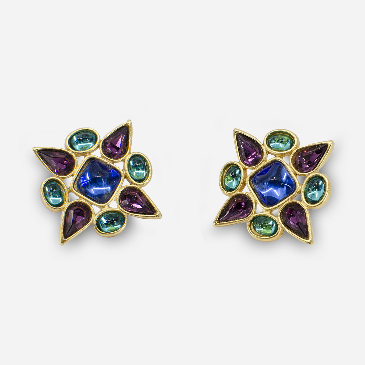 ysl Jeweled earrings