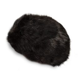 black mink hat