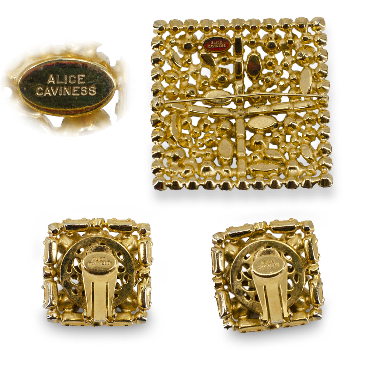 alice caviness jewelry mark
