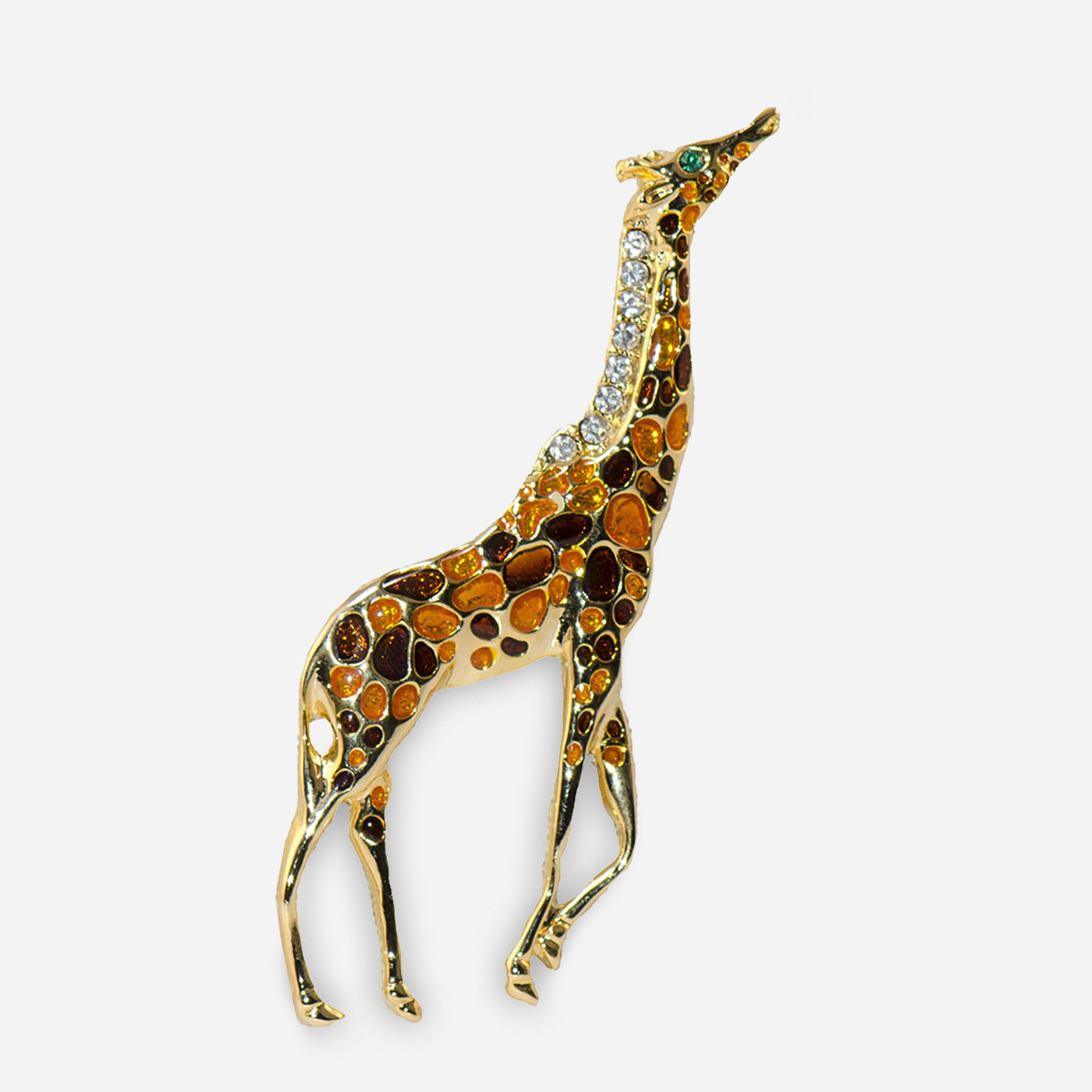 giraffe brooch. giraffe jewelry