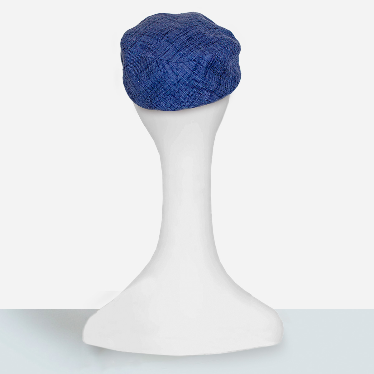 vintage blue beret