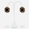 Kenneth Jay Lane Black pierced earrings Kenneth Jay Lane Black pierced earrings