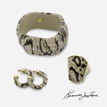 signed kenneth Jay Lane Snake jewelry