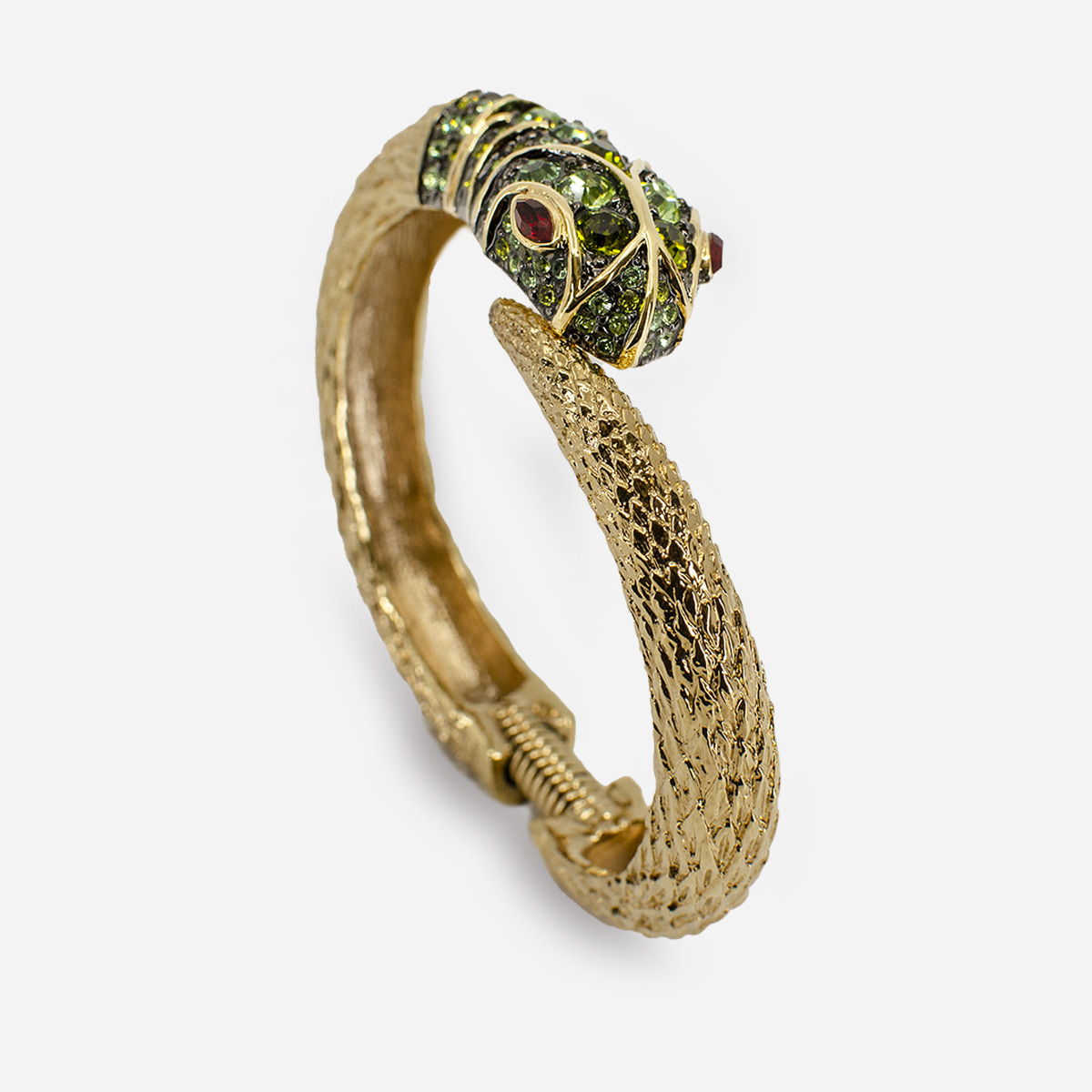 kenneth jay lane gold snake bracelet