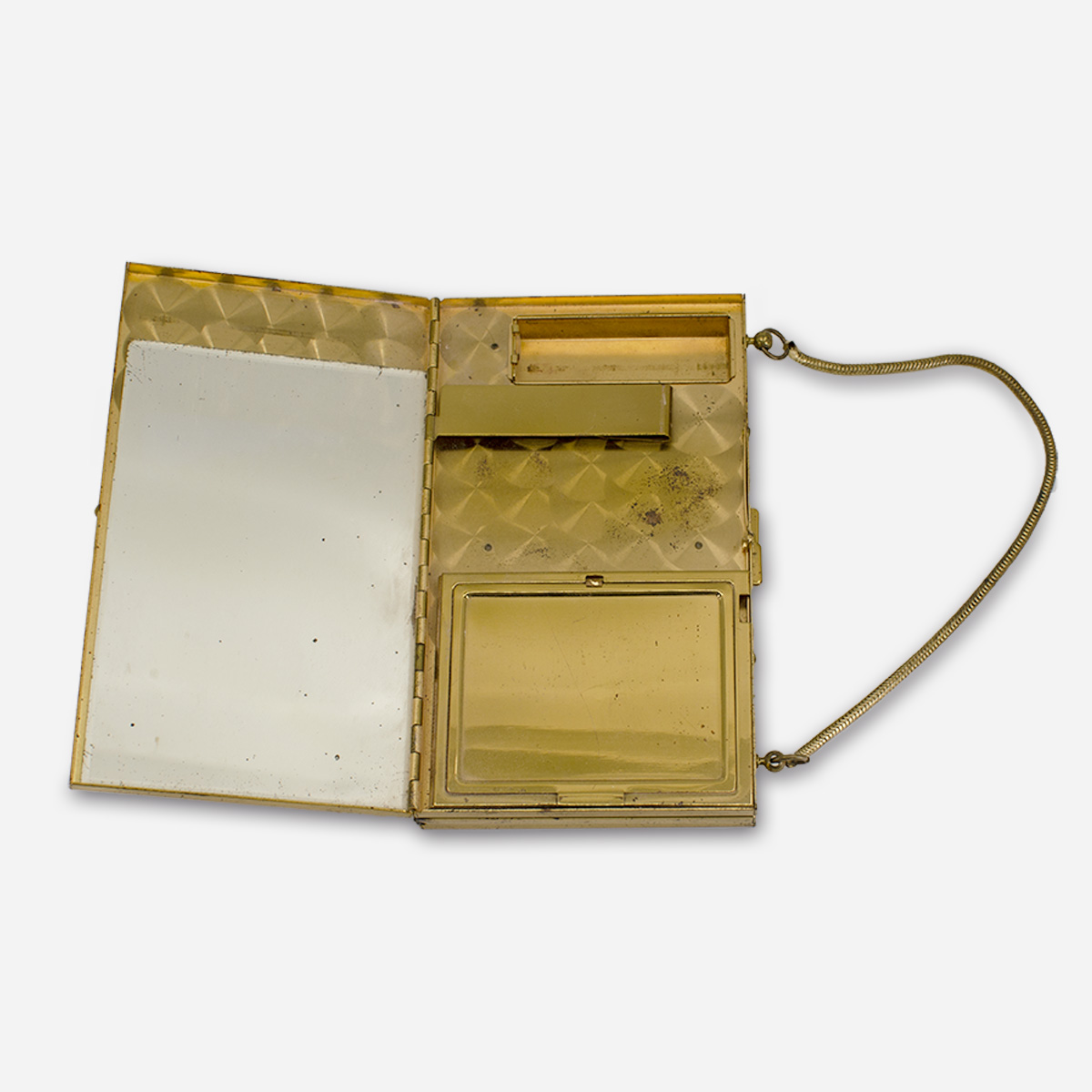 1950s vanity compact purse