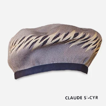 Vintage Claude St Cyr Lavender beret