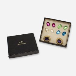 Kenneth Jay Lane Interchangeable earrings