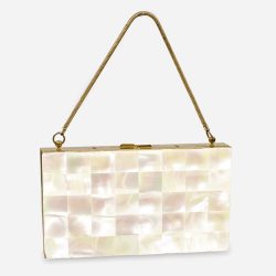 vintage mother of pearl handbag