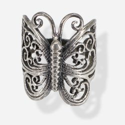 vintage butterfly ring