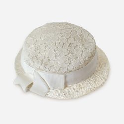 vintage lace sailor hat