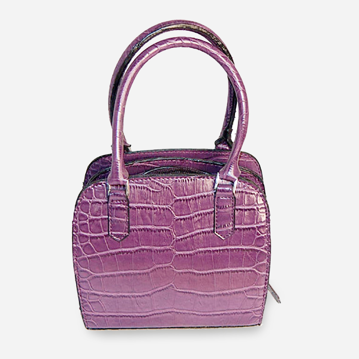 vintage purple handbag