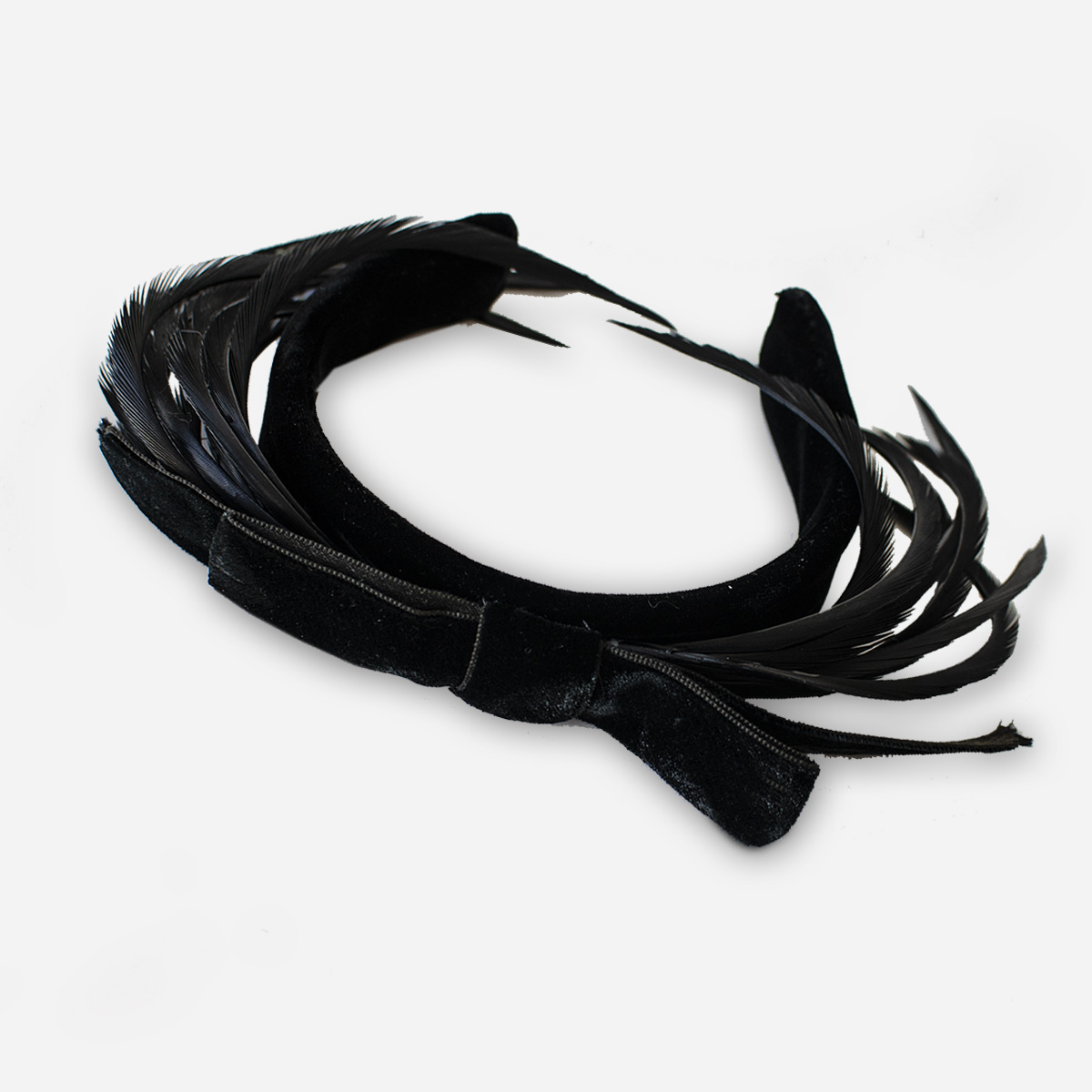 vintage black headband