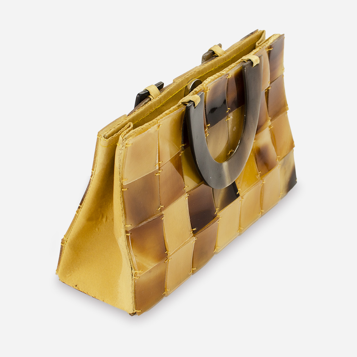 1960s purse, plastic tiles