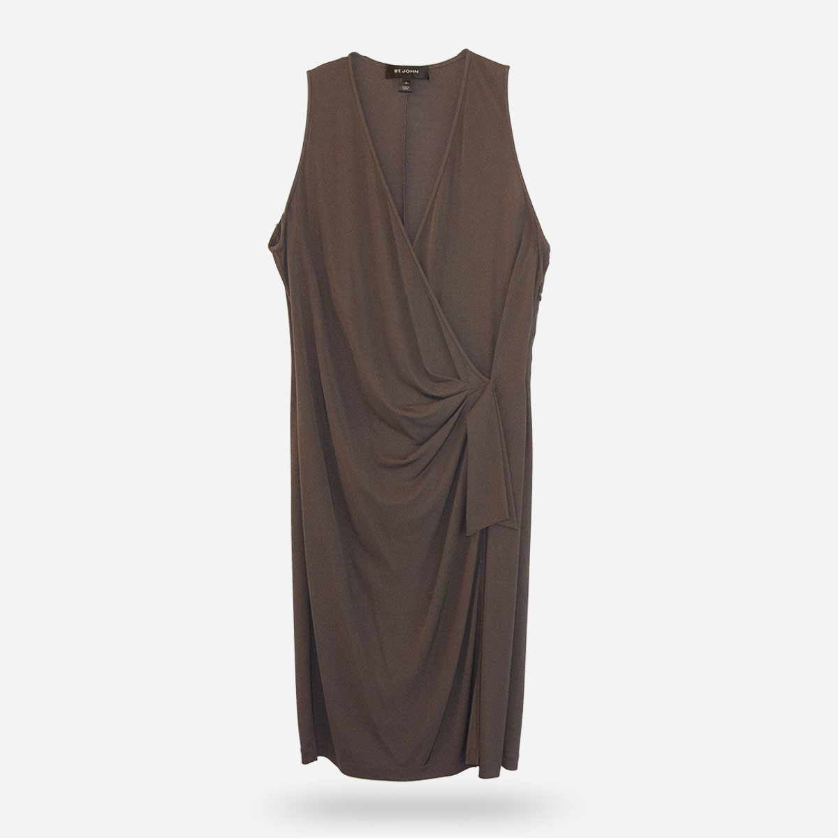 Vintage st. johns dress, brown wrap dress