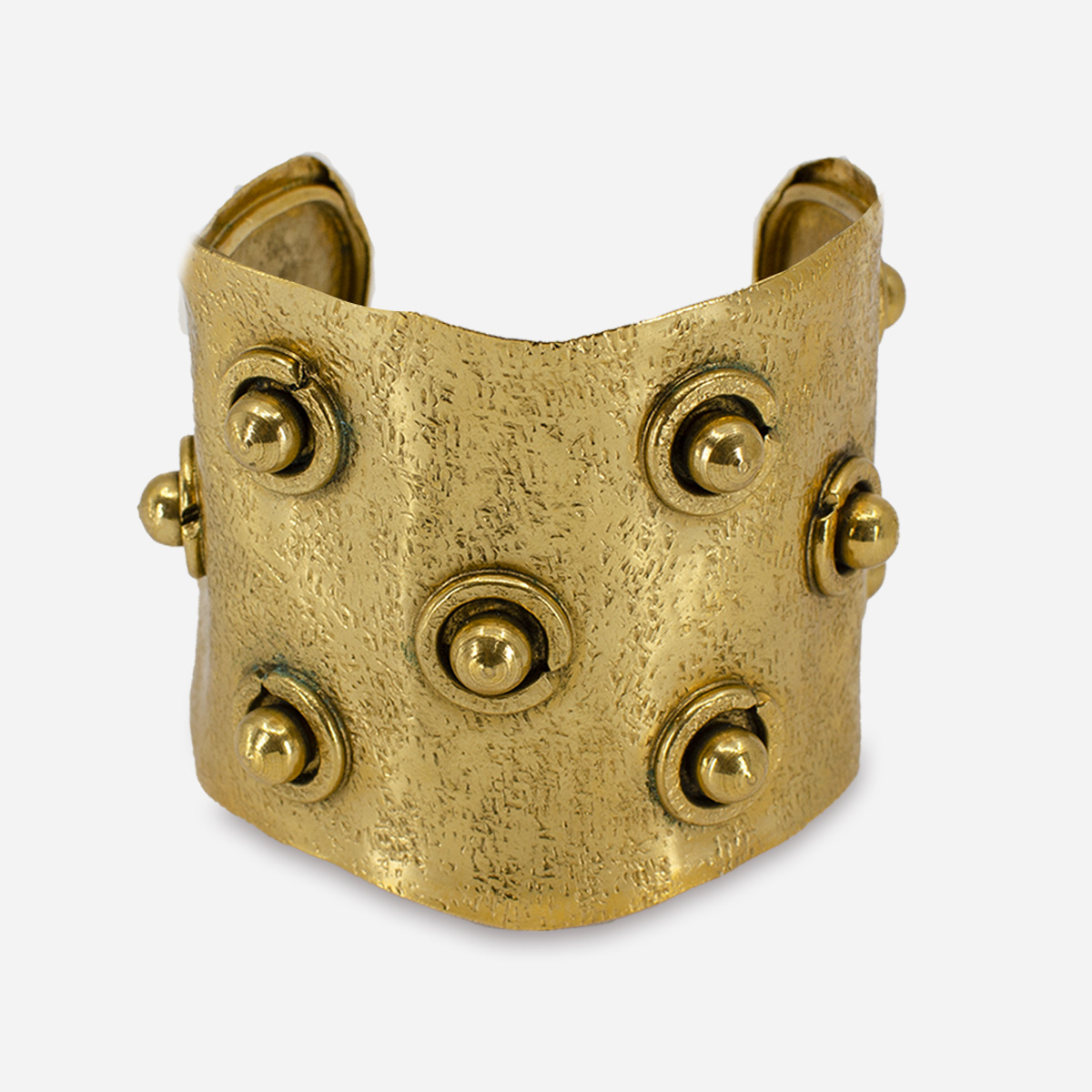 Henry Perichon gold cuff bracelet