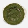 vintage 50s green floral hat