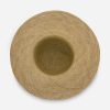 wide brim straw summer hat