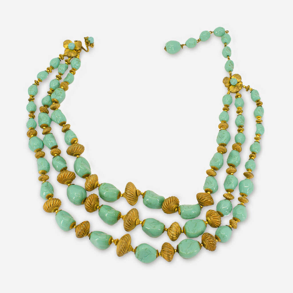 Miriam Haskell Turquoise necklace